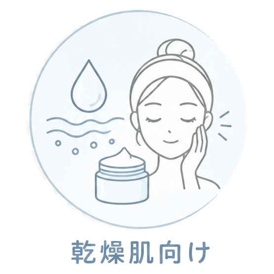 乾燥肌向け